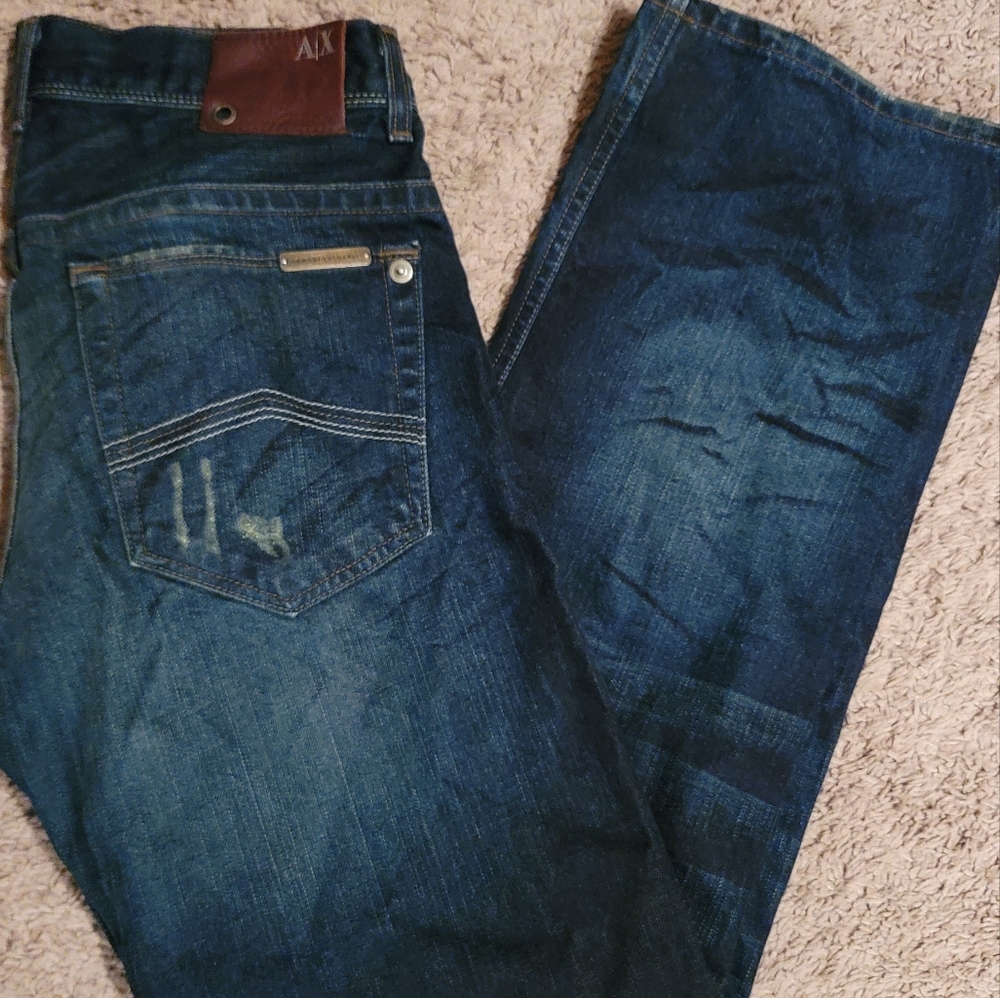 Mens Armani Exchange Jeans Size 31 Short